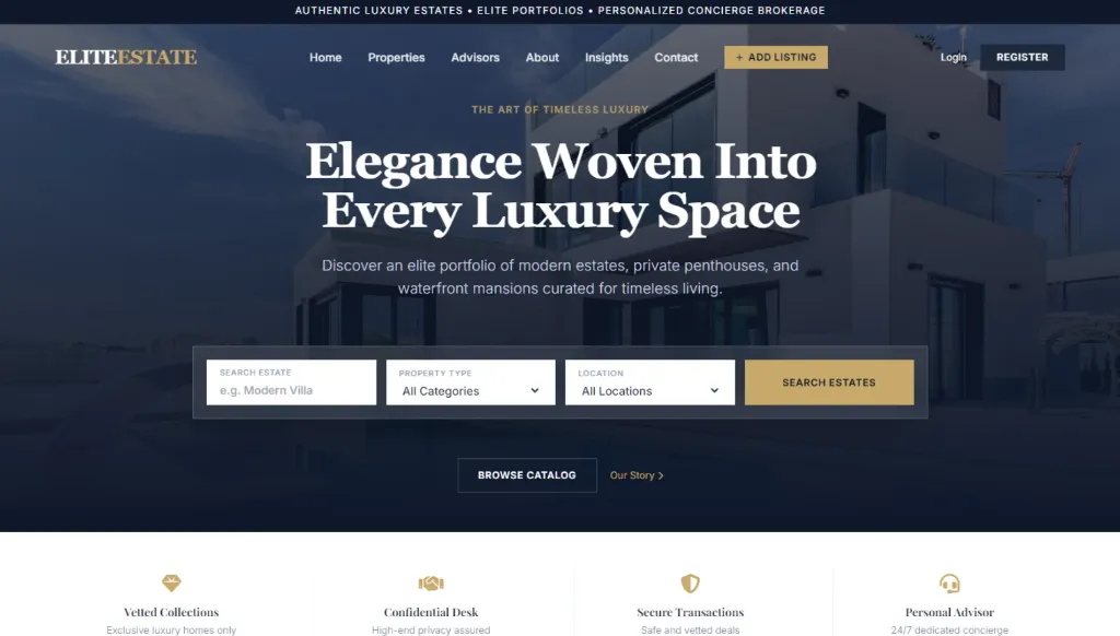 Elite Estate Luxury Real Estate & Concierge Brokerage