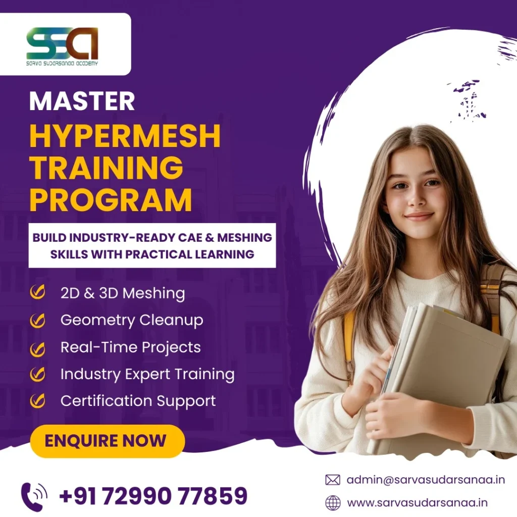 SSA Academy Master HyperMesh Training Program Poster