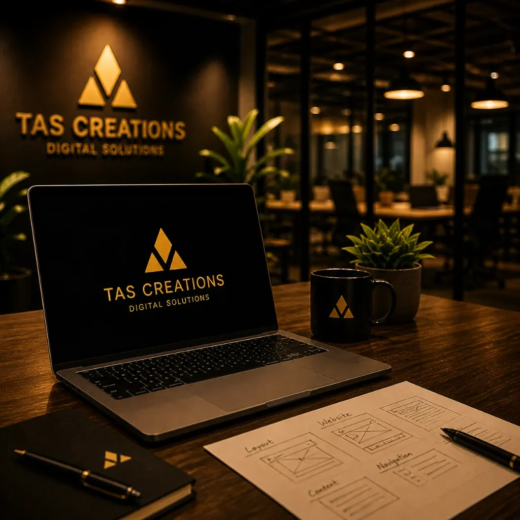 TAS Creations UI/UX Prototyping & Wireframing Lab