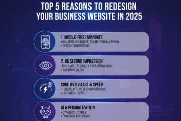 Top 5 Reasons to Redesign Your Business Website in 2025