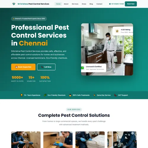 Our Projects 5 srikrishnapestcontrolservices